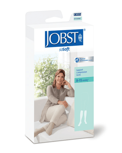 Jobst soSoft 8-15 mmHg Women's Knee High Closed Toe Support Socks | Clearance (Final Sale)