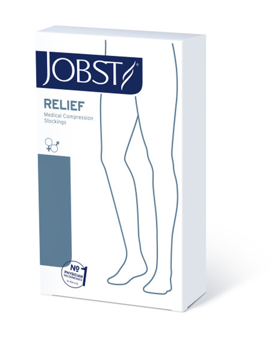 Jobst Relief Closed Toe Knee Highs Unisex 30-40 mmHg-PETITE/STANDARD