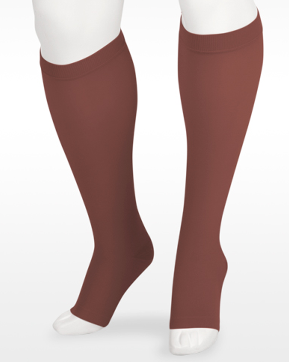 Juzo Soft 2000AD OPEN TOE Knee Highs 15-20mmHg | Clearance (Final Sale)