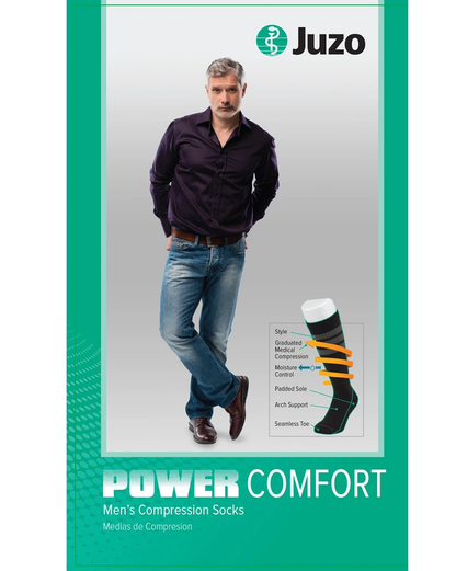 Juzo Power Comfort 15-20 mmHg Knee High | Clearance (Final Sale)