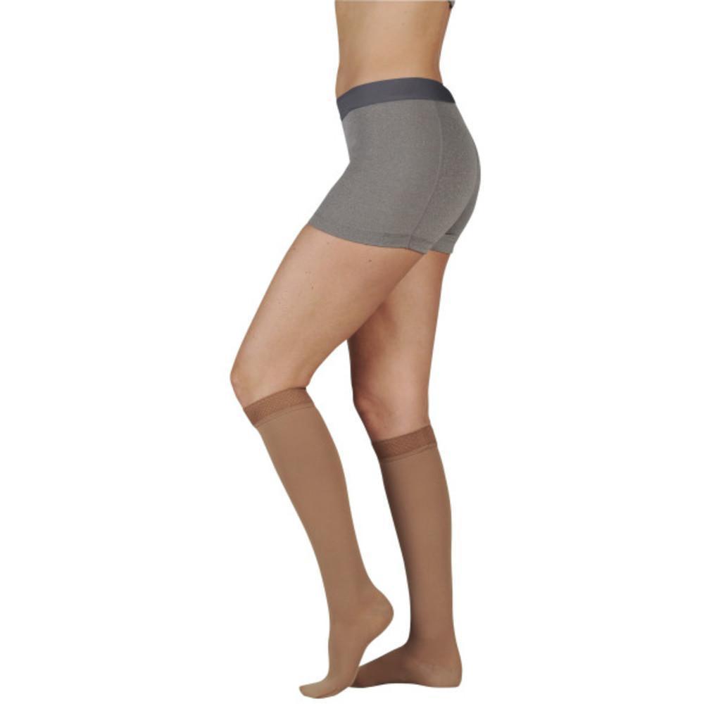 Juzo Soft Knee High w/ Silicone Top Band 15-20 mmHg | Clearance (Final Sale)