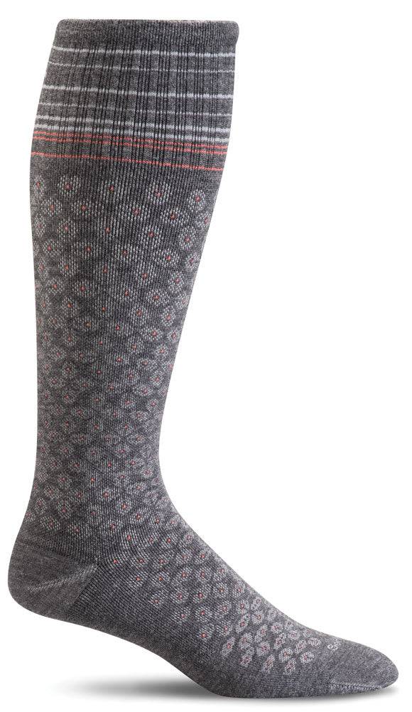 Sockwell Floral Pindot 15-20 mmHg Women's Knee Highs