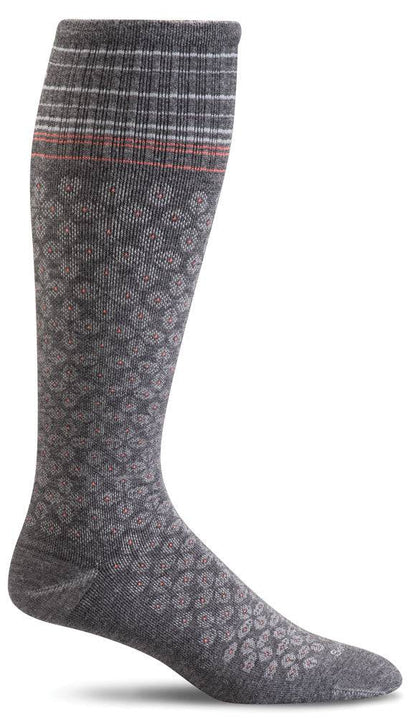 Sockwell Floral Pindot 15-20 mmHg Women's Knee Highs
