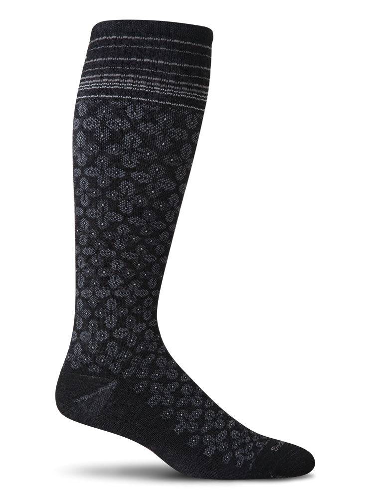 Sockwell Floral Pindot 15-20 mmHg Women's Knee Highs
