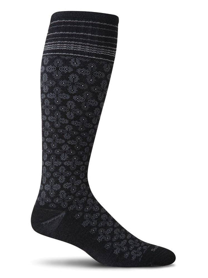 Sockwell Floral Pindot 15-20 mmHg Women's Knee Highs