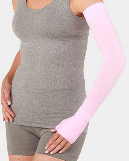 Juzo Soft 2002CG DreamSleeve 30-40mmHg w/ Silicone Top Band - Seasonal Colors - 2 | Clearance (Final Sale)