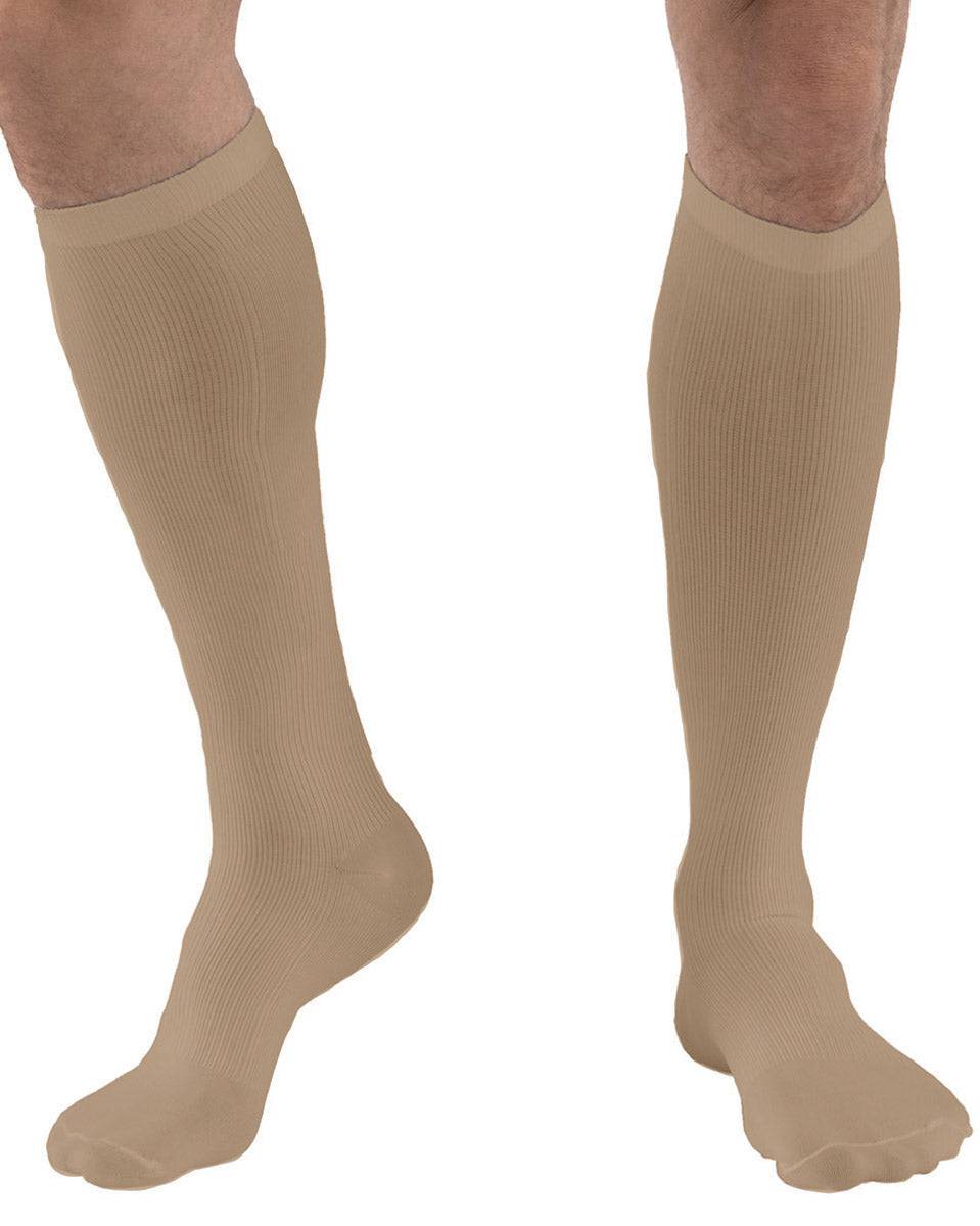 Activa Men's Ribbed Dress Socks 20-30 mmHg