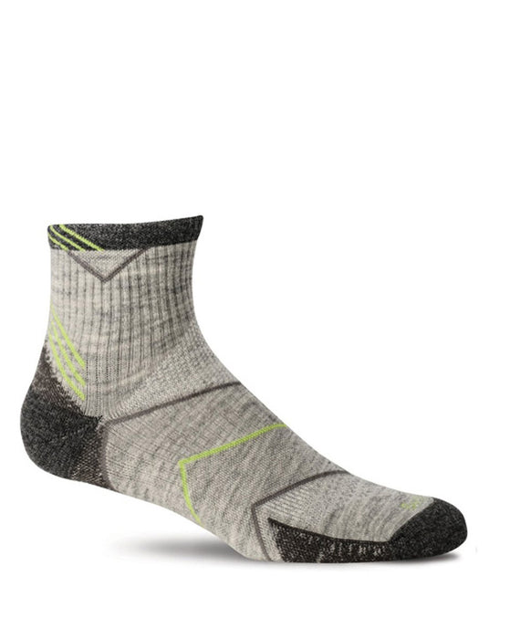 Sockwell Incline Men's Athletic Quarter Socks 15-20 mmHg