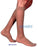 Sigvaris 770 Truly Transparent 30-40 mmhg Womens Closed Toe Knee High 773C