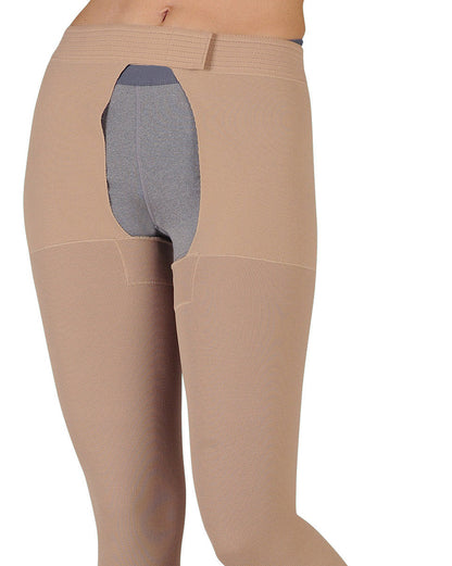 Juzo Soft 2001AG Open Toe Thigh High w/ Hip Attachment 20-30 mmHg | Clearance (Final Sale)