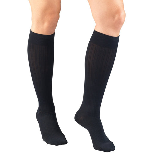 Second Skin Women's Designer Knit 15-20 mmHg Trouser Socks