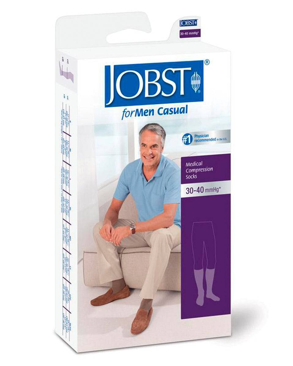 Jobst for Men Extra Firm Casual Knee High Support Socks 30-40mmHg | Clearance (Final Sale)