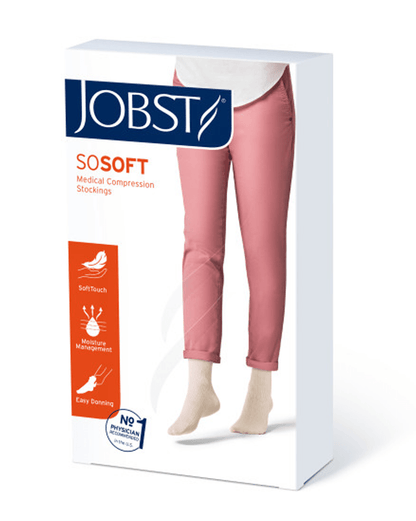 Jobst soSoft 15-20 mmHg Women's Knee High Closed Toe Support Socks | Clearance (Final Sale)