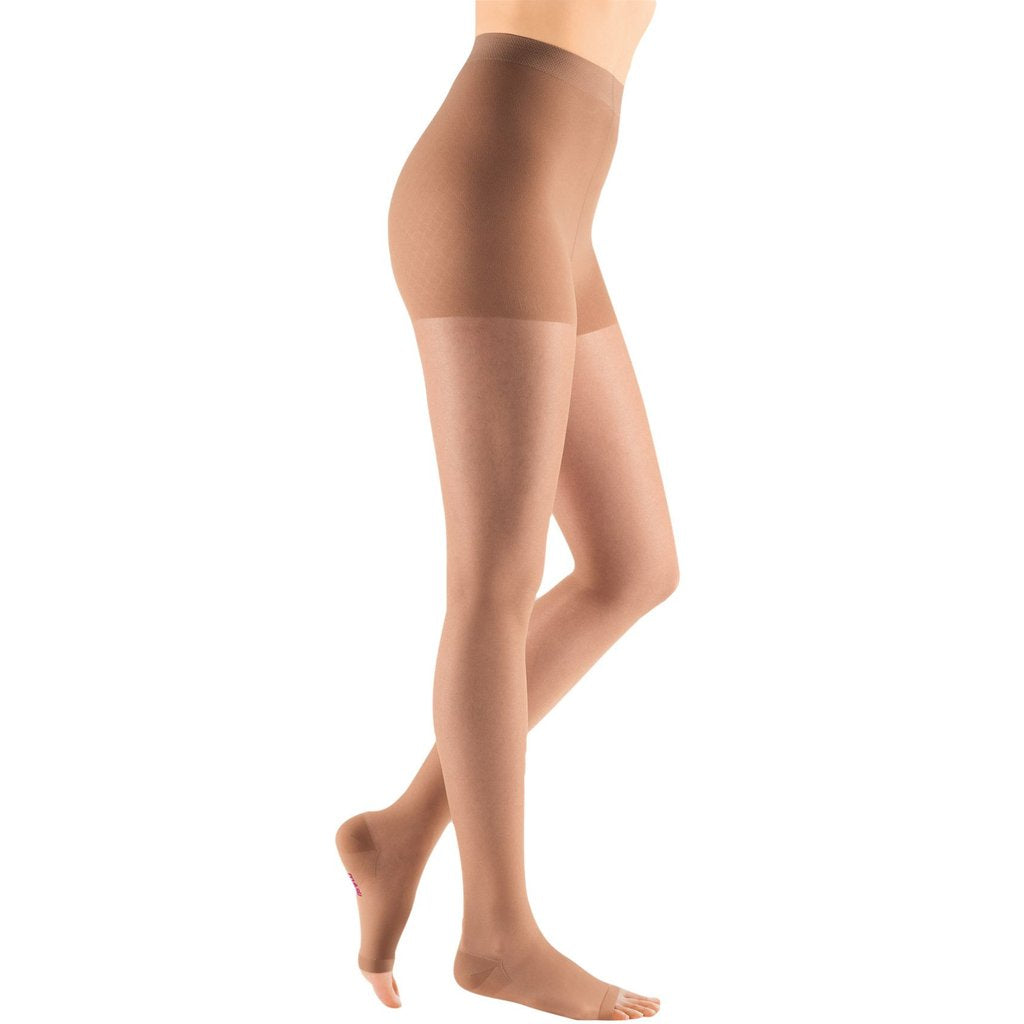 Juzo Soft OPEN TOE Pantyhose w/ Fly 20-30 mmHg | Clearance (Final Sale)