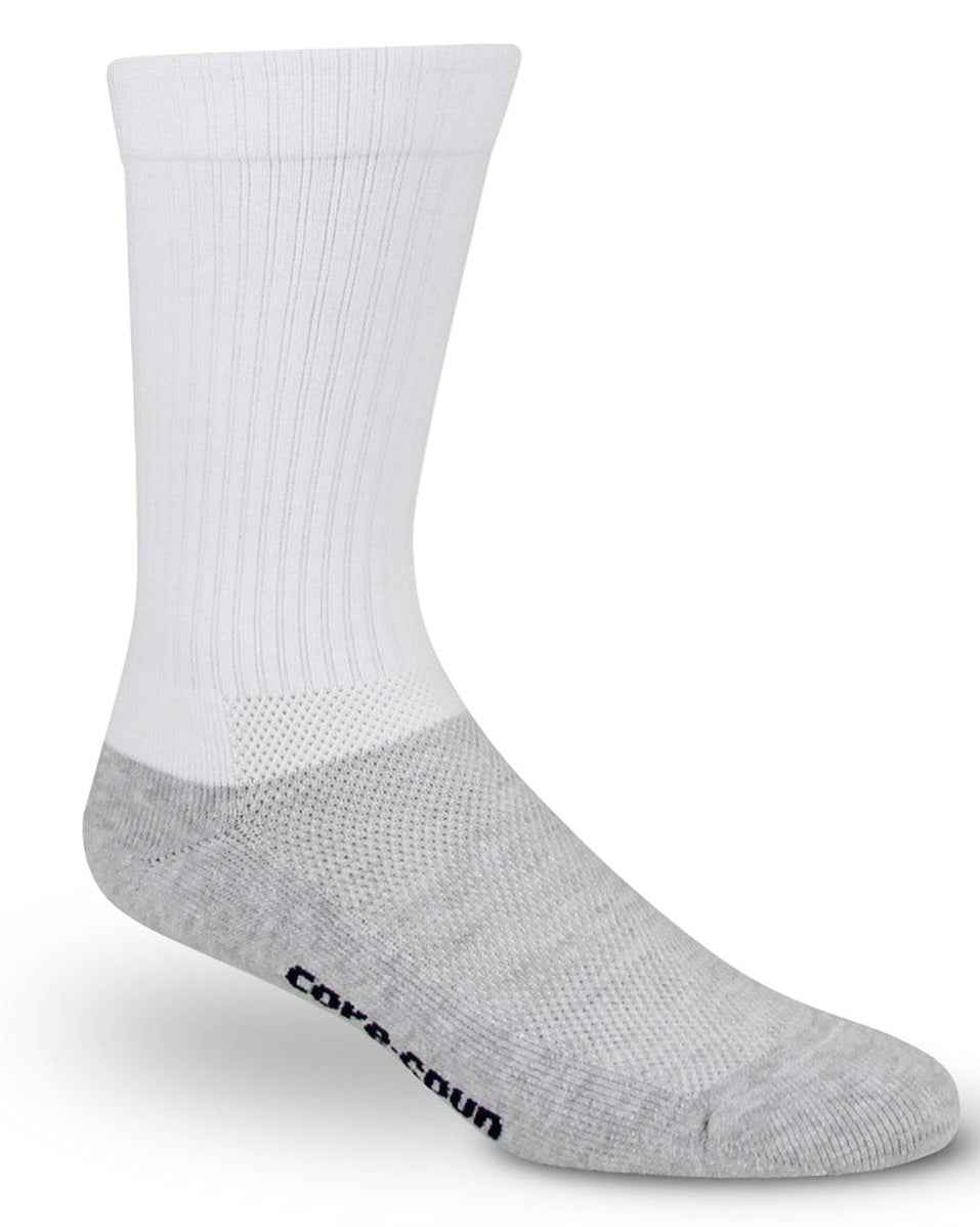 Therafirm CoreSpun Crew Support Socks for Men & Women 1015mmHg