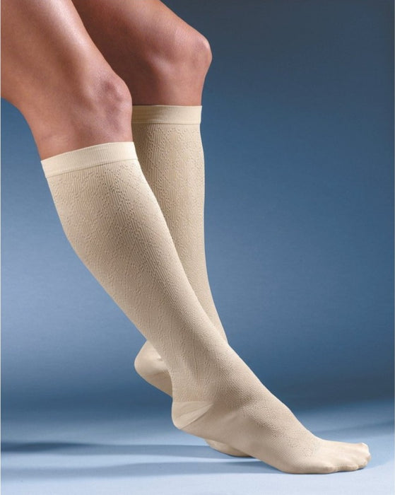 Activa Sheer Therapy Women's pattern socks 15-20 mmhg Knee high