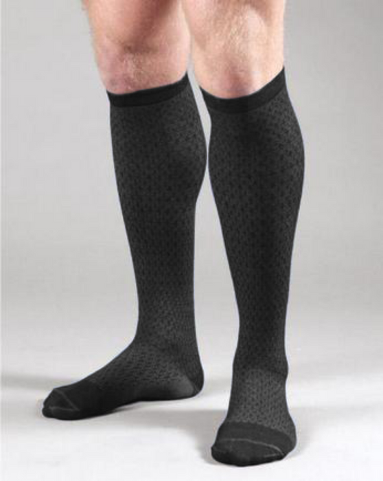 Activa Sheer Therapy Men's Herringbone pattern casual socks 15-20 mmhg