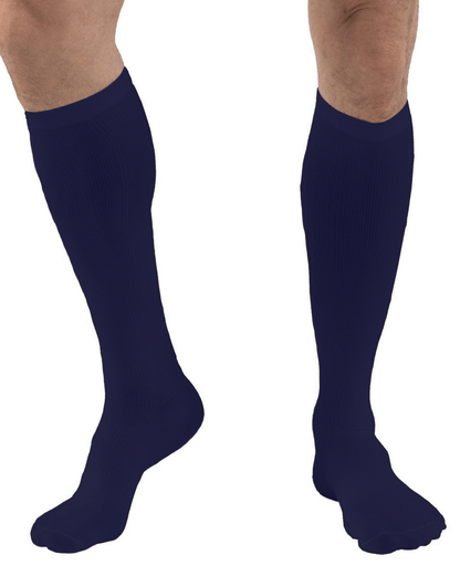 Juzo 3520AD Dynamic Cotton Kniestrumpf für Herren, geschlossene Zehenpartie, 15-20 mmHg