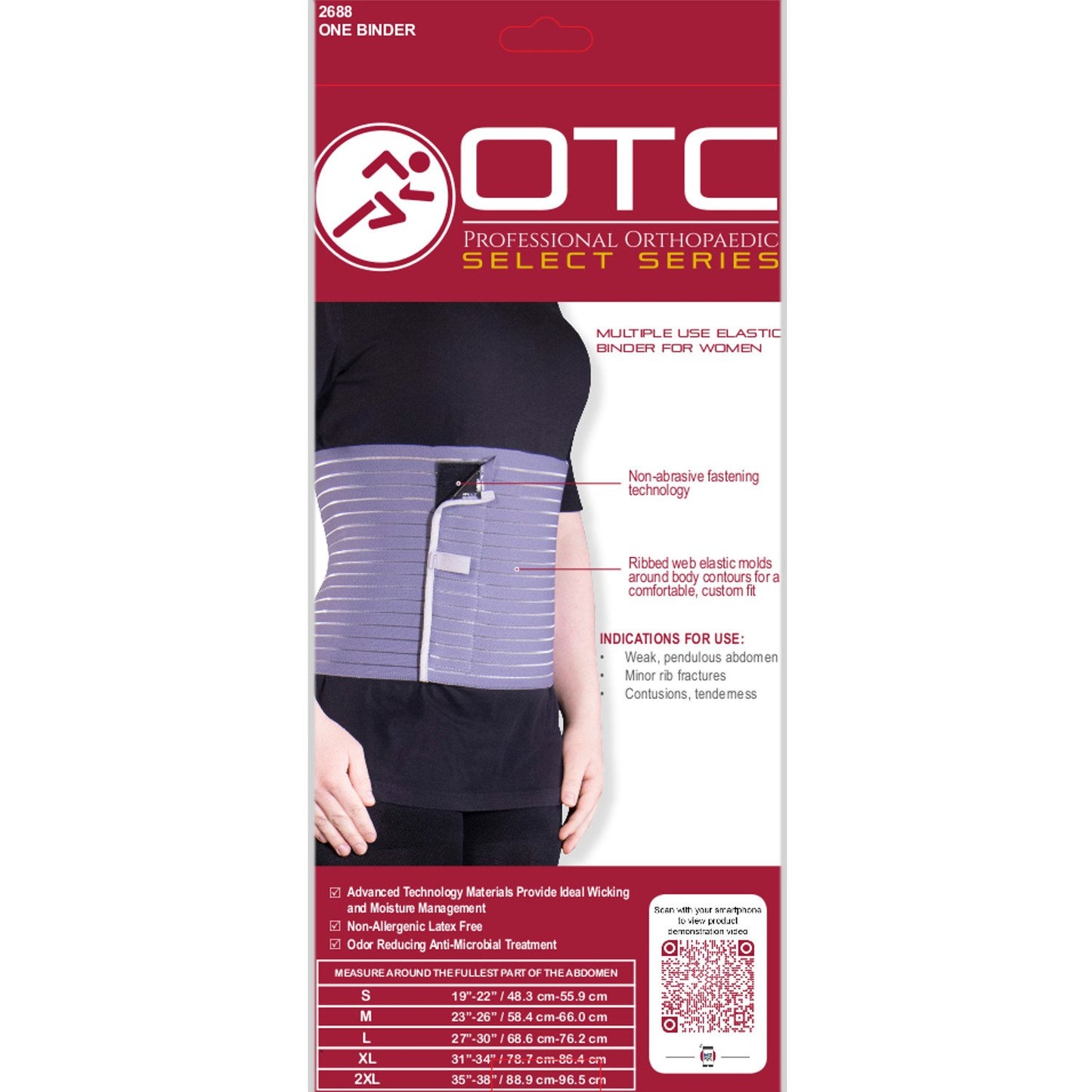 OTC-MEHRZWECK-BINDER FÜR FRAUEN - 2688 