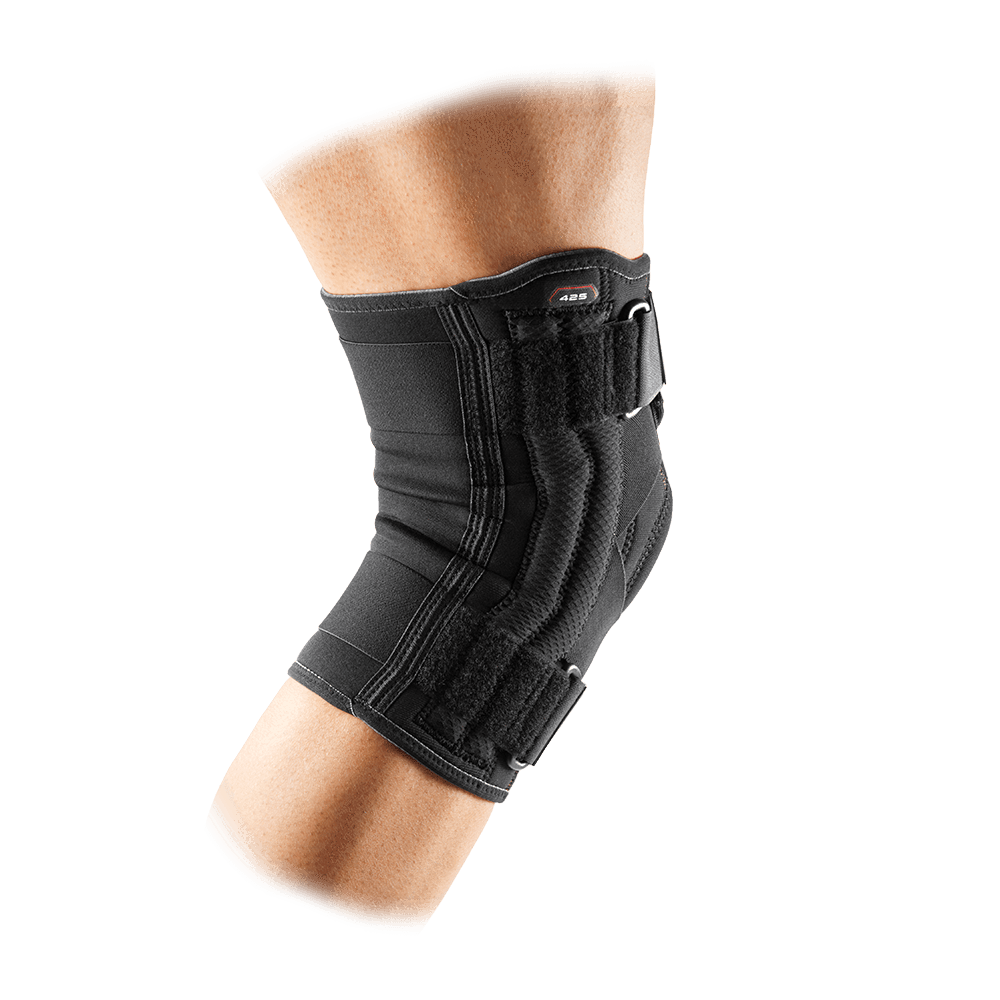 McDavid Knee Support w/Stays & Cross Straps - MD425 | Clearance (Final Sale)