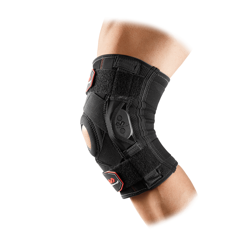 McDavid Sport Knee Brace with Hinges - Black - L/XL