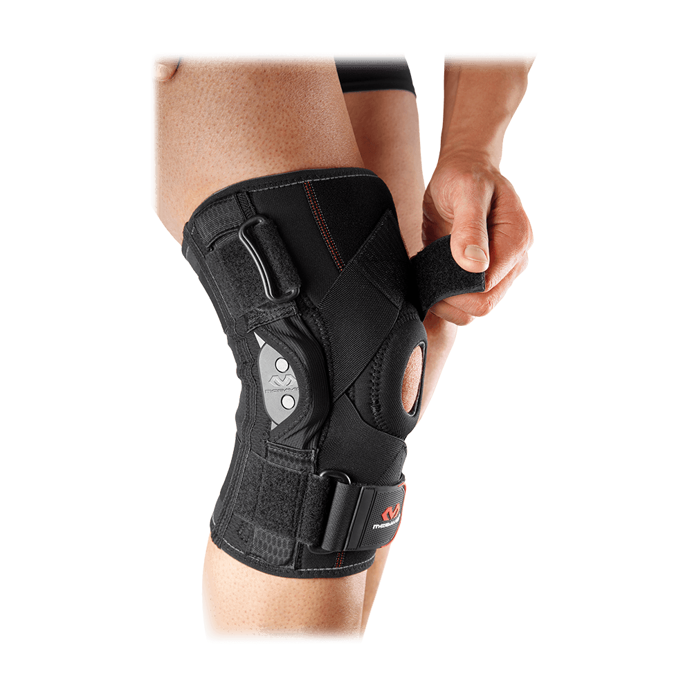 McDavid Knee Brace w/ Polycentric Hinges & Cross Straps - MD429X