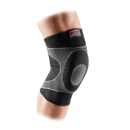 McDavid Kniebandage/4-Wege-Gummizug mit Gel-Stütze – MD5125