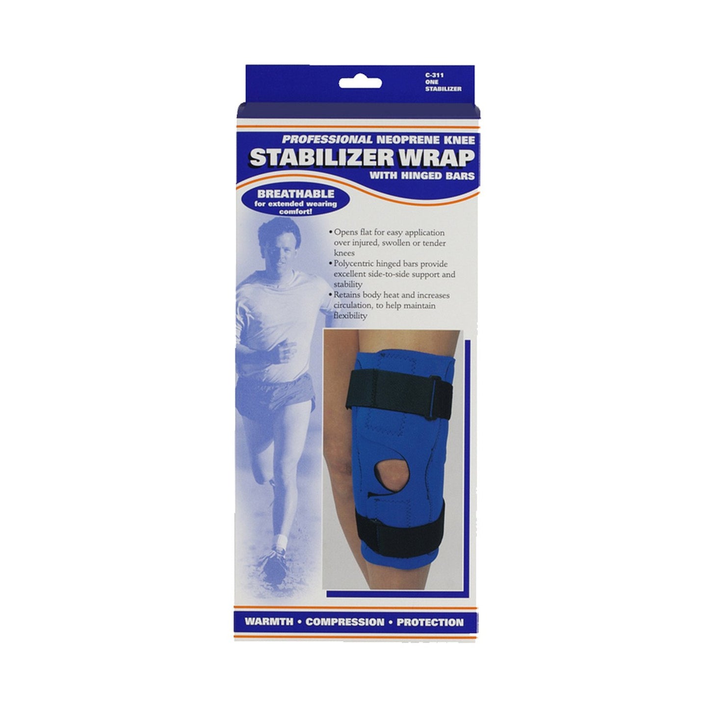 OTC KNEE WRAP NEOP HINGED - 0311