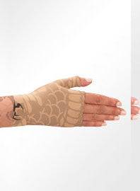 Juzo Soft 2000CG Print Series Gauntlet with Thumb Stub 15-20mmHg w/ Silicone Top | Clearance (Final Sale)