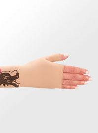 Juzo Soft 2000CG Print Series Gauntlet with Thumb Stub 15-20mmHg w/ Silicone Top | Clearance (Final Sale)