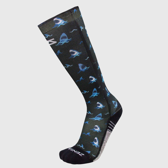 Socks Sharks Compression Socks (Knee-High) - 8515-Z253