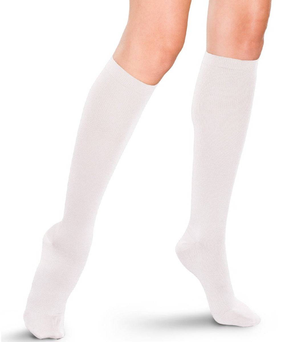 Therafirm Women's Ribbed Trouser Socks 15-20 mmHg