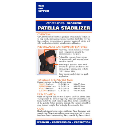 STABILISATEUR ROTULIEN EN VENTILATION NON OTC NEOP - 0326 