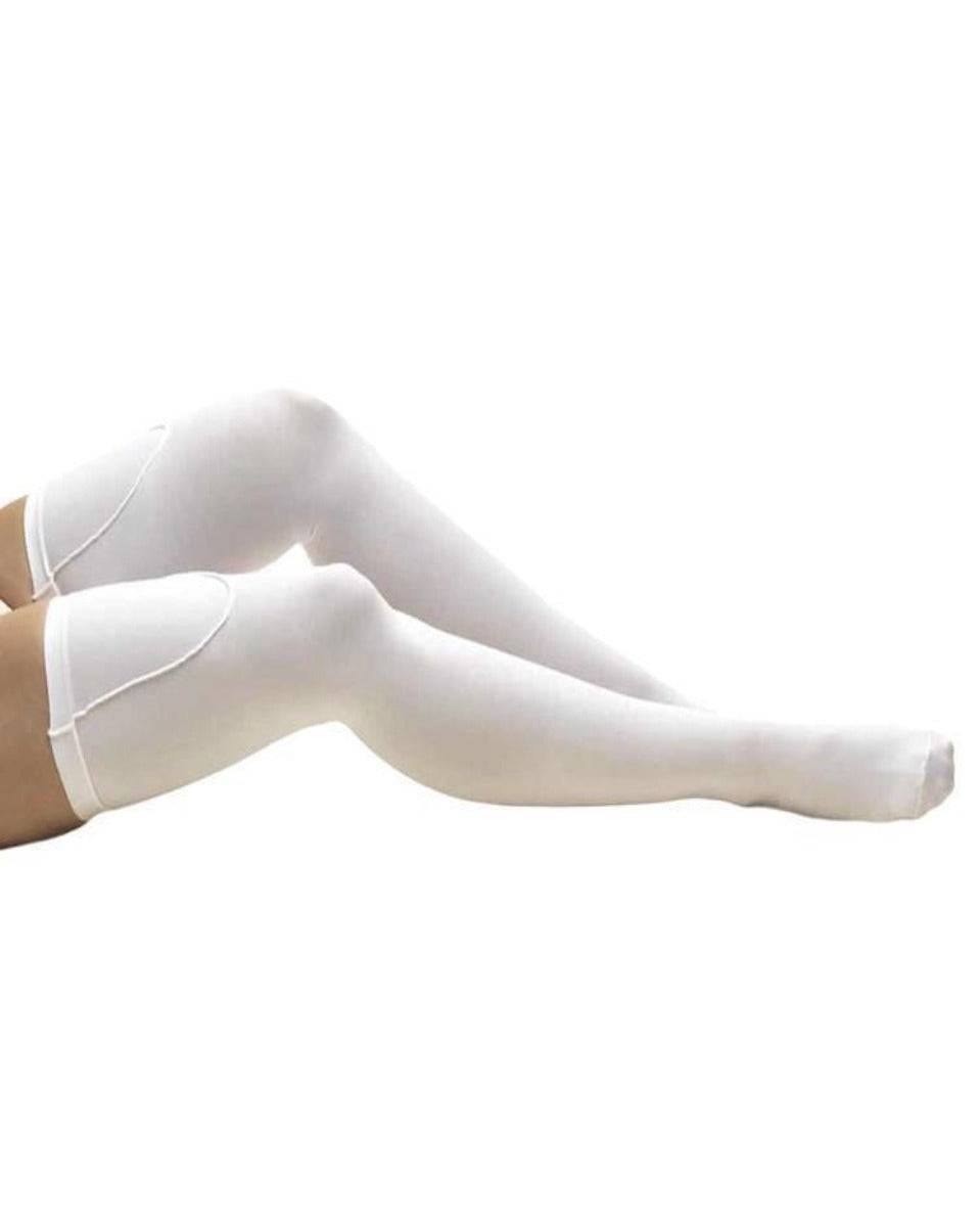 TRUFORM Anti-Embolism Closed Toe Thigh High Support Stockings 18 mmHg