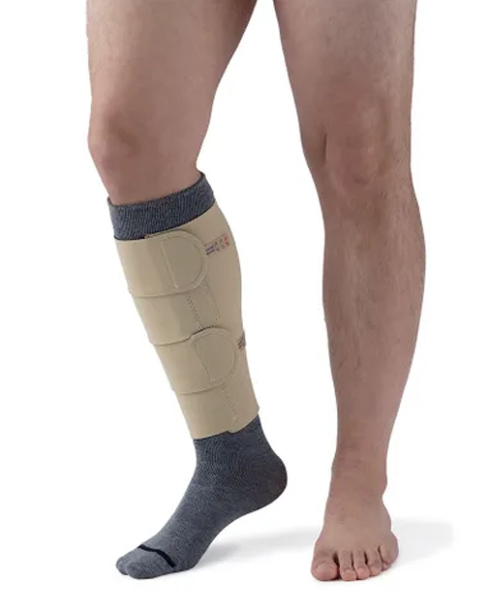Sigvaris CompreFlex No Foot Knee High - CXBKNF